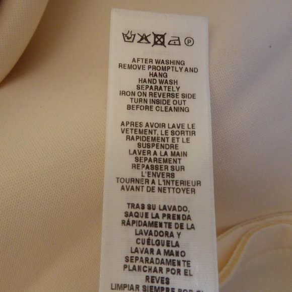 ASOS Cream Beige Structured Short Sleeve Peplum Tunic Ruffled Top NEW Size 0 - Picture 11 of 11